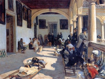 John Singer Sargent Painting - Hospital de Granada John Singer Sargent